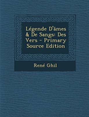 Book cover for Legende D'Ames & de Sangs