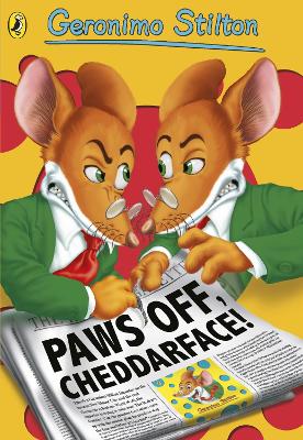 Book cover for Paws Off, Cheddarface! (#6)