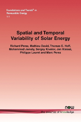 Cover of Spatial and Temporal Variability of Solar Energy