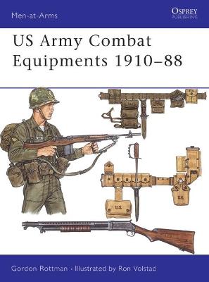 Book cover for US Army Combat Equipments 1910-88