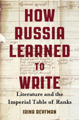 Cover of How Russia Learned to Write