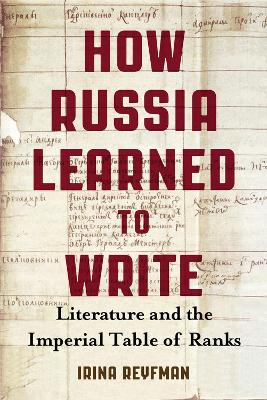 Book cover for How Russia Learned to Write