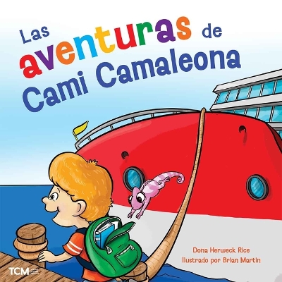 Book cover for Las aventuras de Cami Camaleona