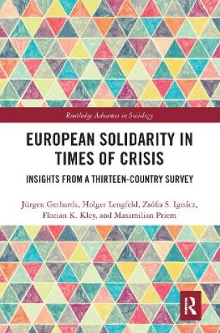 Cover of European Solidarity in Times of Crisis