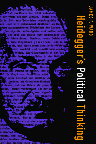 Book cover for Heidegger's Political Thinking