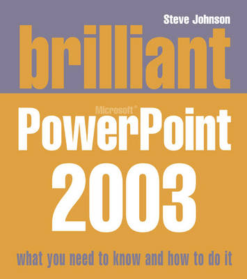Book cover for Brilliant Powerpoint 2003