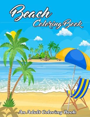 Book cover for Beach Coloring Book