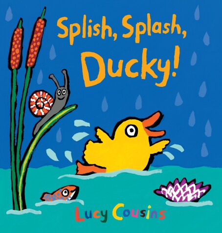Book cover for Splish, Splash, Ducky!