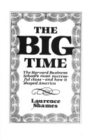 Book cover for The Big Time