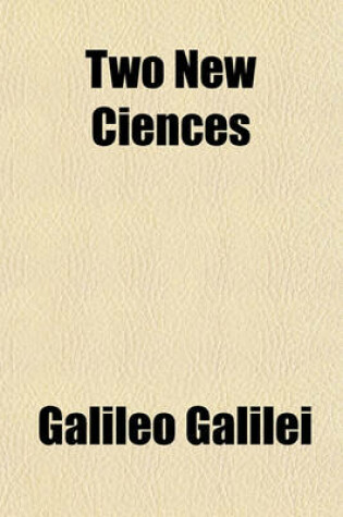 Cover of Two New Ciences