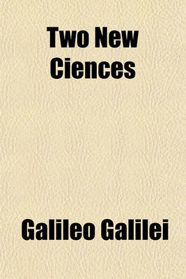 Book cover for Two New Ciences