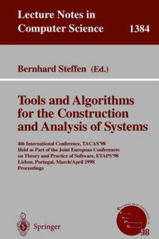 Cover of Tools and Algorithms for the Construction and Analysis of Systems