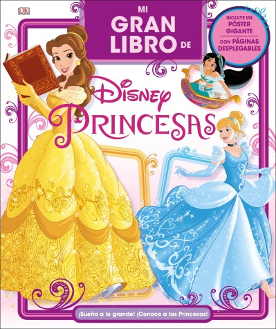 Book cover for Mi Gran Libro de Disney Princesas