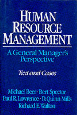 Book cover for Human Resource Management