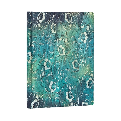 Book cover for Kuro (Katagami Florals) Midi Unlined Hardcover Journal