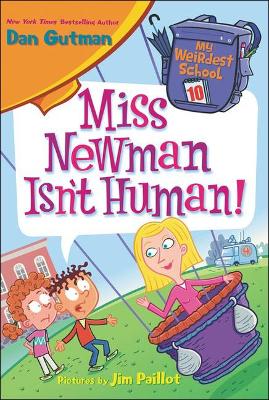 Book cover for Miss Newman Isn't Human!