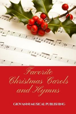 Book cover for Favorite Christmas Carols and Hymns