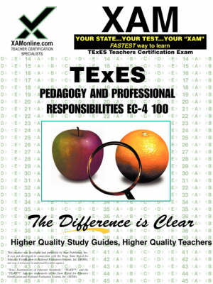 Book cover for TExES Pedagogy and Professional Responsibilities Ec-4 100 Teacher Certification Test Prep Study Guide