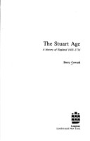 Book cover for The Stuart Age