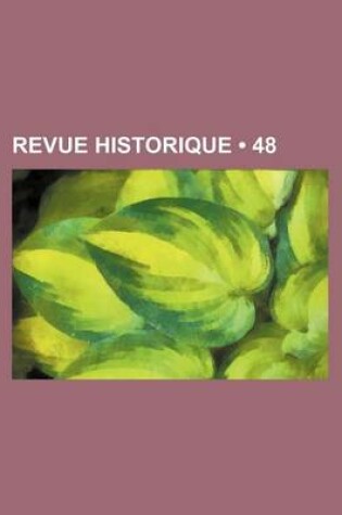 Cover of Revue Historique (48)