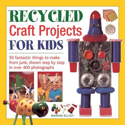 Book cover for Recycled Craft Projects for Kids