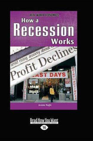 Cover of How a Recession Works (Real World Economics)