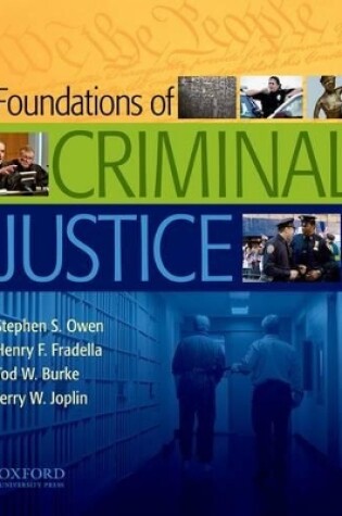 Cover of Foundations of Criminal Justice