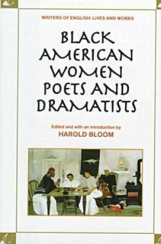 Cover of Black American Women Poets and Dramatists
