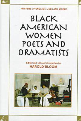 Book cover for Black American Women Poets and Dramatists