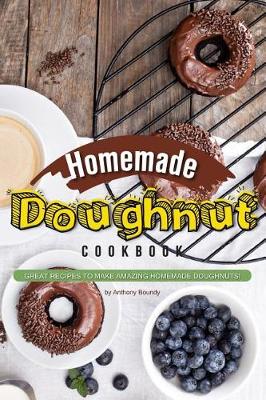 Book cover for Homemade Doughnut Cookbook