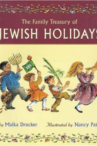 Cover of The Family Treasury of Jewish Holidays