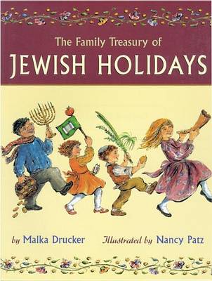 Book cover for The Family Treasury of Jewish Holidays