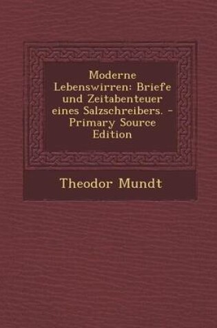 Cover of Moderne Lebenswirren