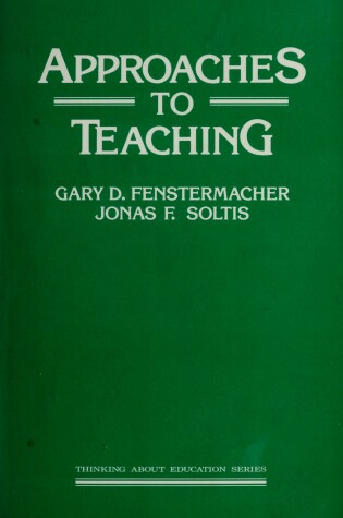 Cover of Approaches to Teaching