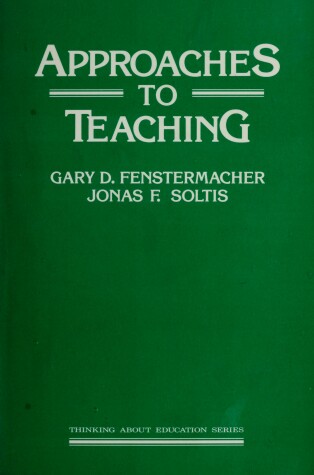 Cover of Approaches to Teaching