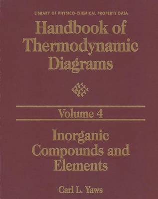 Book cover for Handbook of Thermodynamic Diagrams, Volume 4