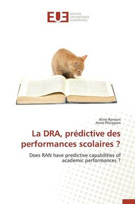 Book cover for La Dra, Predictive Des Performances Scolaires ?