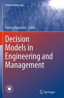 Cover of Decision Models in Engineering and Management