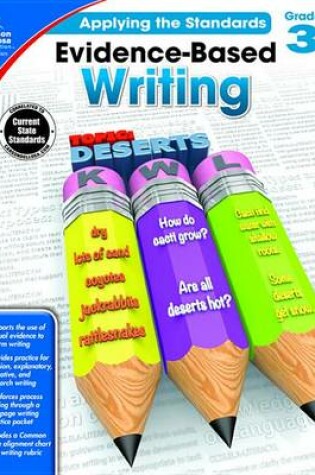 Cover of Evidence-Based Writing, Grade 3