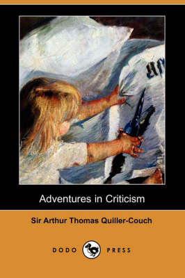 Book cover for Adventures in Criticism (Dodo Press)