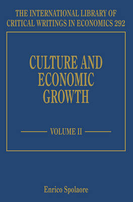 Book cover for Culture and Economic Growth