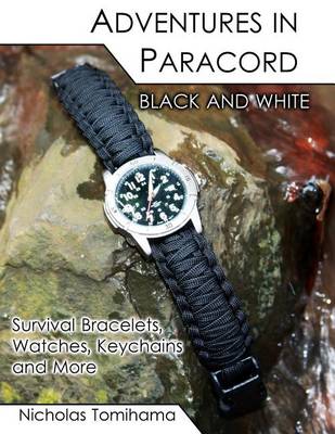 Book cover for Adventures in Paracord Black and White