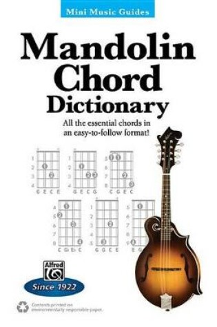 Cover of Mandolin Chord Dictionary