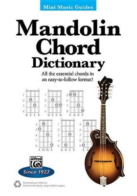 Book cover for Mandolin Chord Dictionary