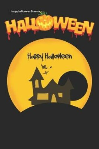 Cover of happy halloween Dracula