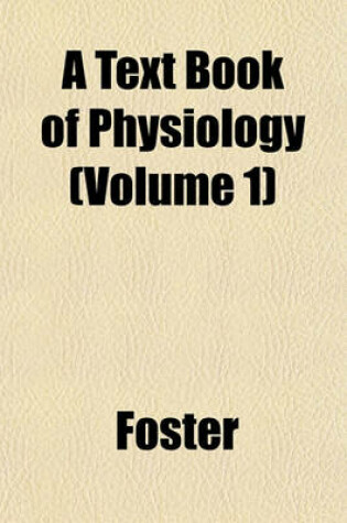 Cover of A Text Book of Physiology Volume 2