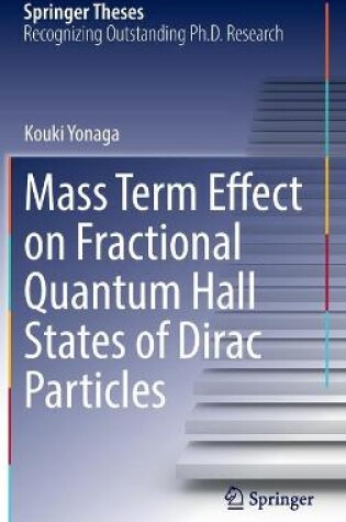 Cover of Mass Term Effect on Fractional Quantum Hall States of Dirac Particles