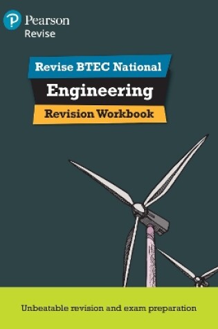 Cover of Pearson REVISE BTEC National Engineering Revision Workbook