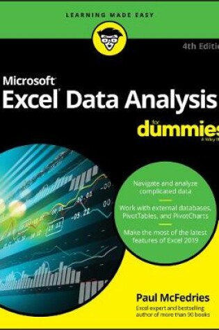 Cover of Excel Data Analysis For Dummies