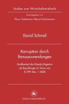 Book cover for Korruption durch Bonuszuwendungen
